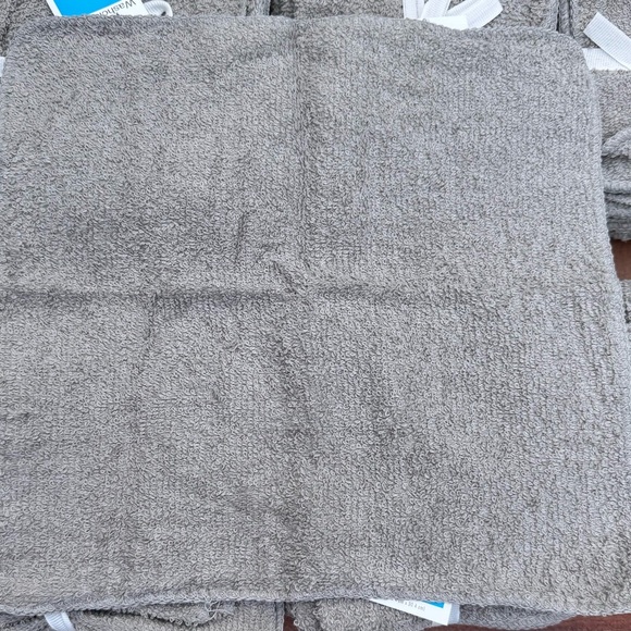 6 Packs of 6pc Room Essentials Gray Washcloth Set, Gray. NWT - Picture 4 of 4